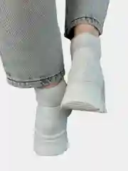 Белый лоферы женские, демисезон