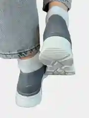 Белый лоферы женские, демисезон
