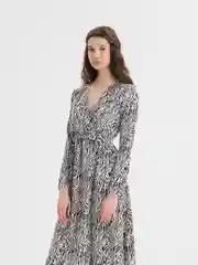 Белый платье на запах