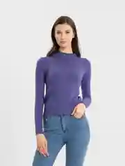 Фиолетовый qp store/Водолазка воротник стойка/водолазка /Водолазка 40-46 размер