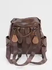 Коричневый рюкзак женский