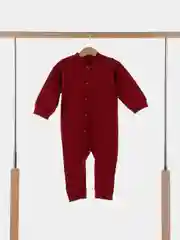 Бордовый комбинезон детский
