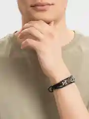 Коричневый браслет мужской