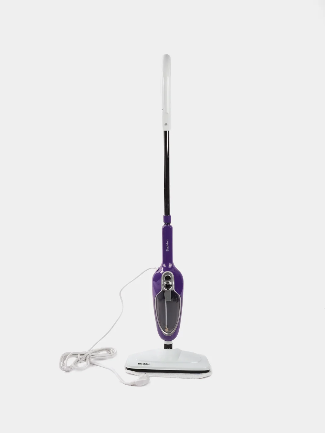 Фиолетовый швабра паровая 2 в 1 Blackton Bt SM1111, вертикальная, LED индикация, 11 насадок