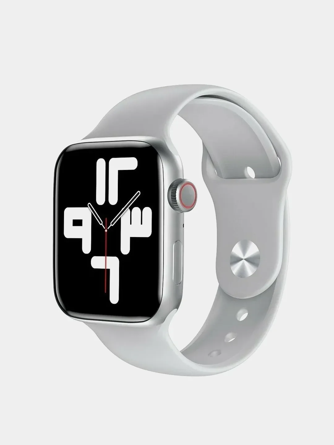 Серебряный умные часы Smart Watch X8 PRO, 45 мм (8 серия)