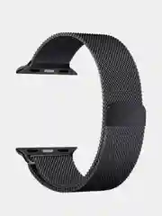 Черный ремешок для Apple Watch, миланская петля
