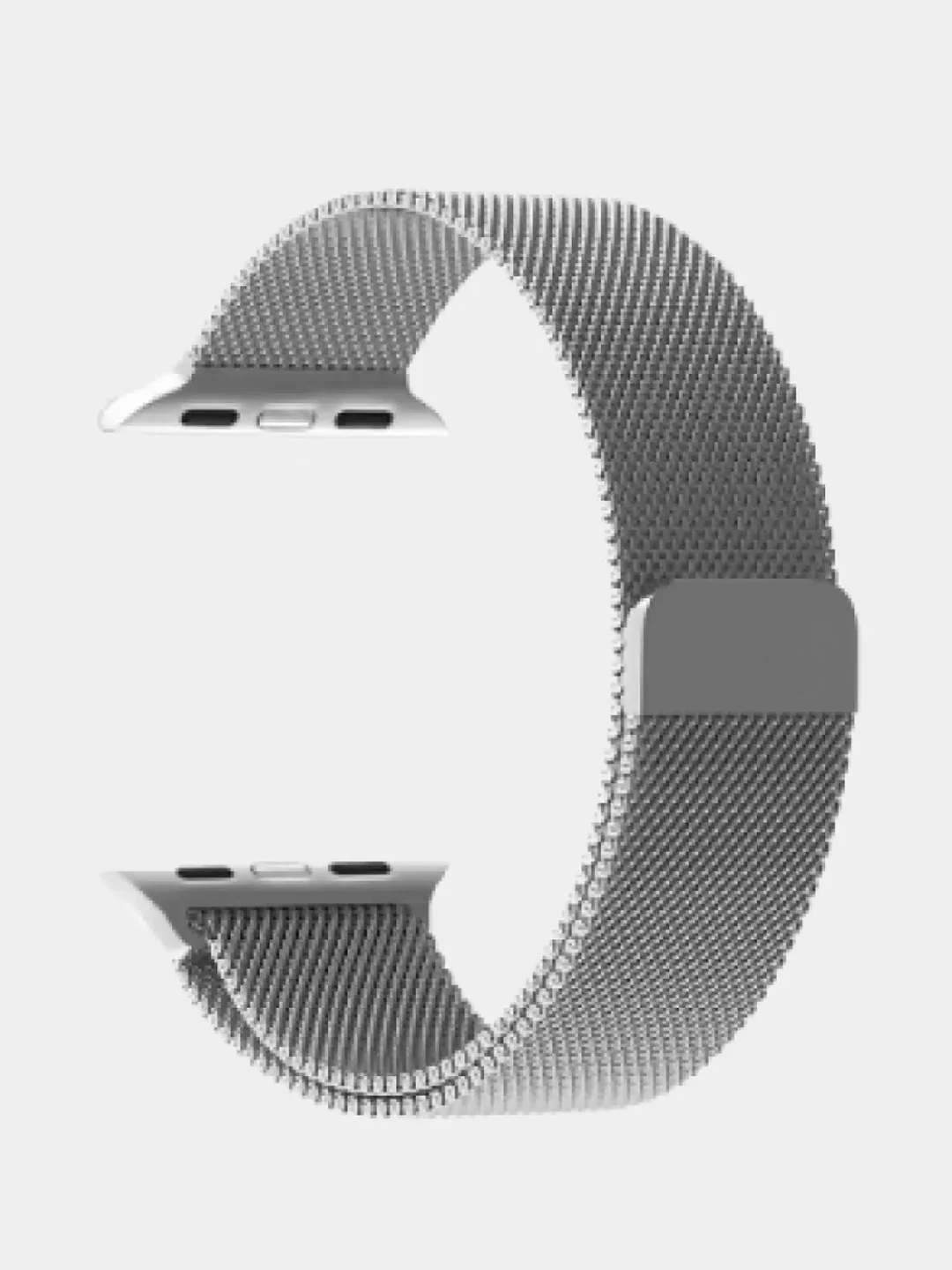 Серебряный ремешок для Apple Watch, миланская петля