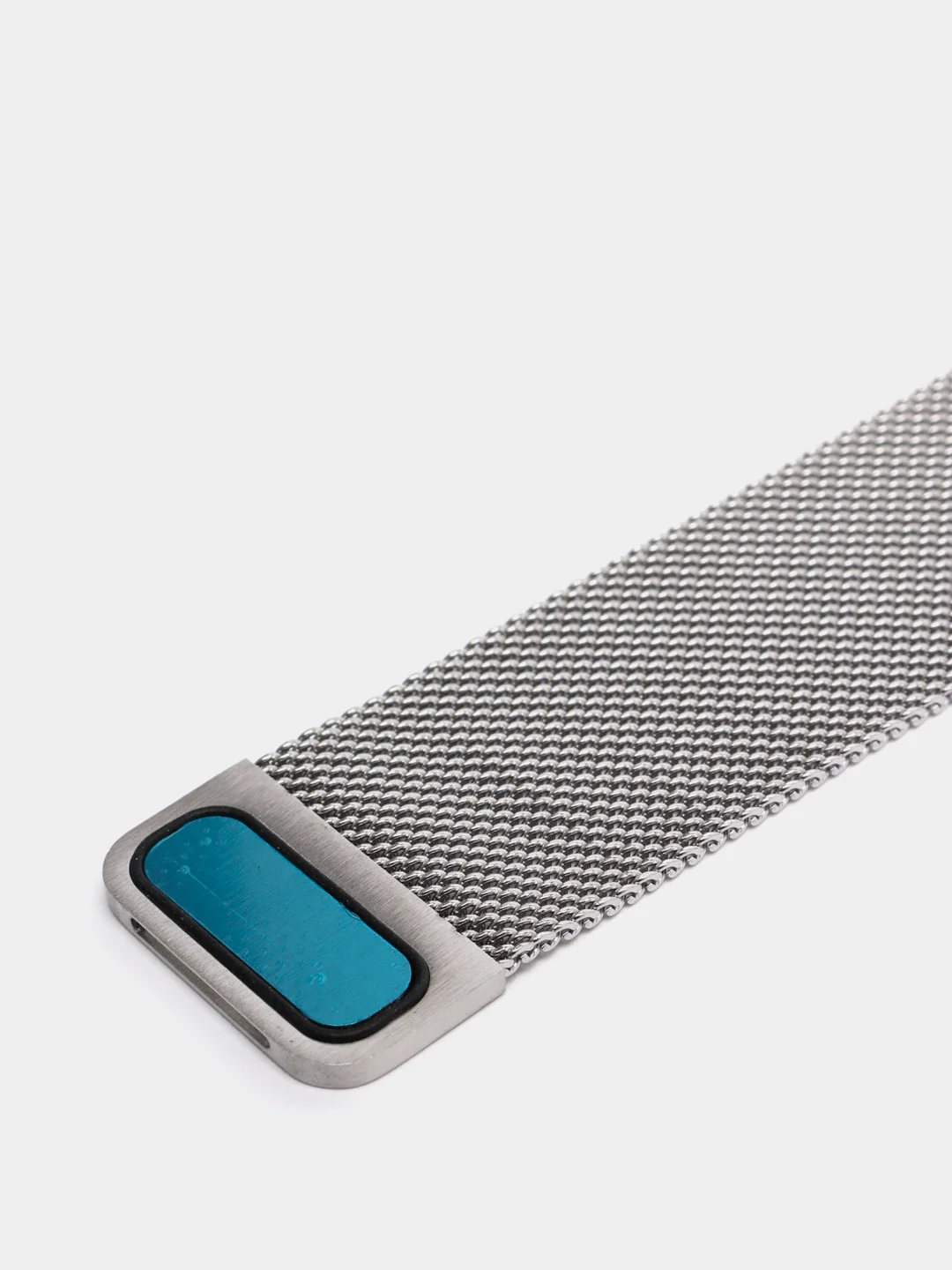 Серебряный ремешок для Apple Watch, миланская петля