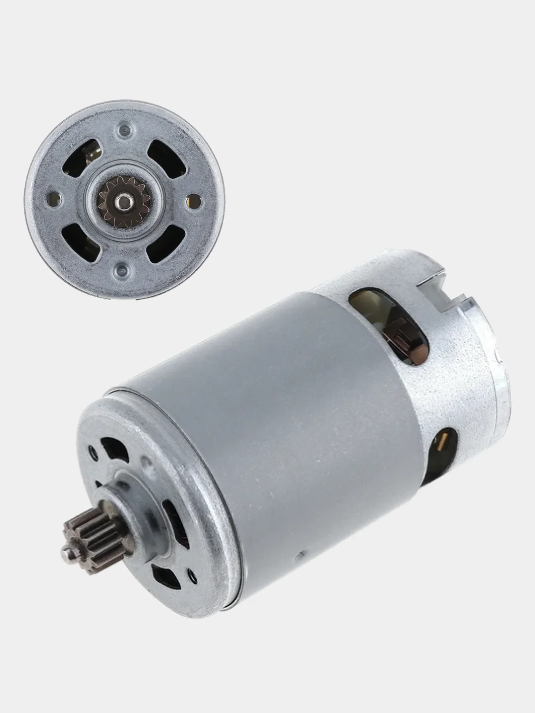 Двигатель постоянного тока, с шестерней для электродрели, шуруповерта, 12V