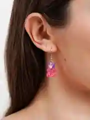 Серьги с блестящими мармеладными мишками