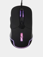 Мышь игровая компьютерная Oklick 965G RACER, с подсветкой проводная USB
