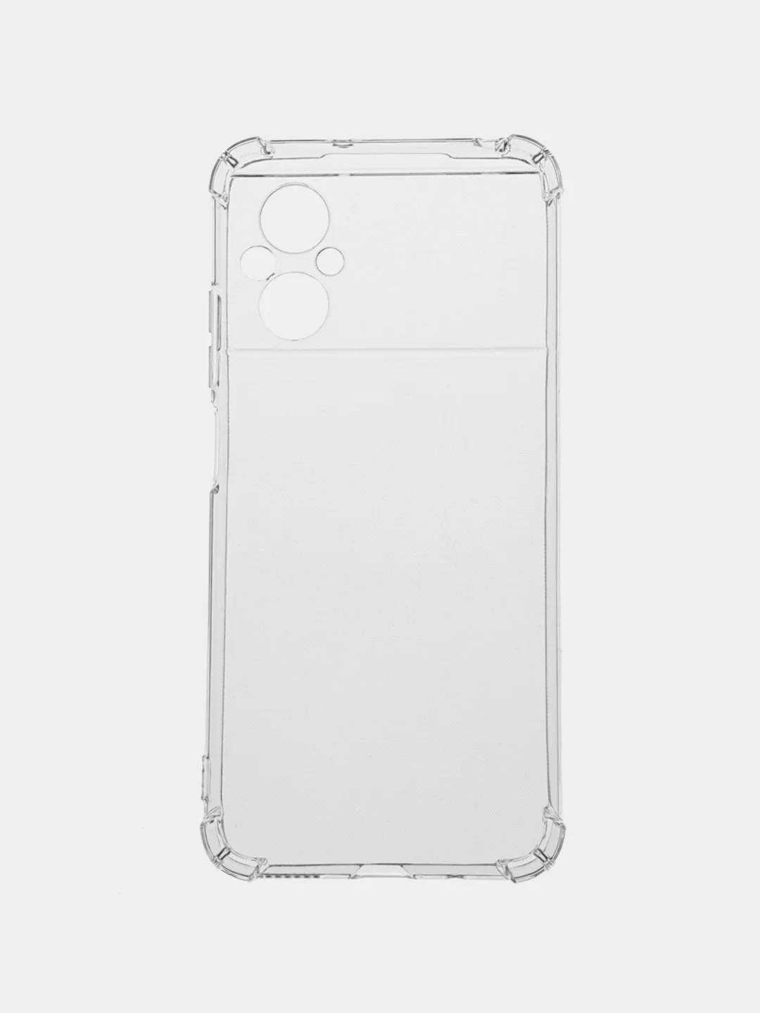 Прозрачный силиконовый чехол для Xiaomi POCO M5 4G / M4 5G (Поко М5 4Г / М4 5 Джи), прозрачный