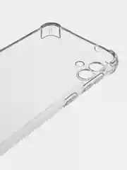 Прозрачный чехол для Samsung Galaxy A04 4G / Самсунг Галакси А04 прозрачный и черный