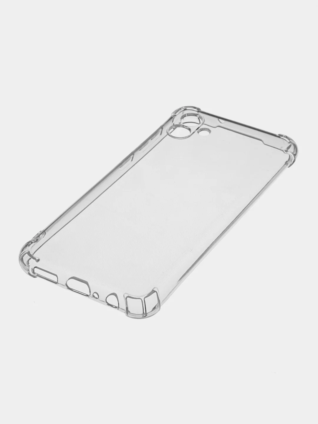 Прозрачный чехол для Samsung Galaxy A04 4G / Самсунг Галакси А04 прозрачный и черный