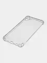 Прозрачный чехол для Samsung Galaxy A04 4G / Самсунг Галакси А04 прозрачный и черный