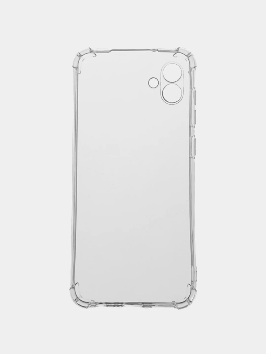 Прозрачный чехол для Samsung Galaxy A04 4G / Самсунг Галакси А04 прозрачный и черный