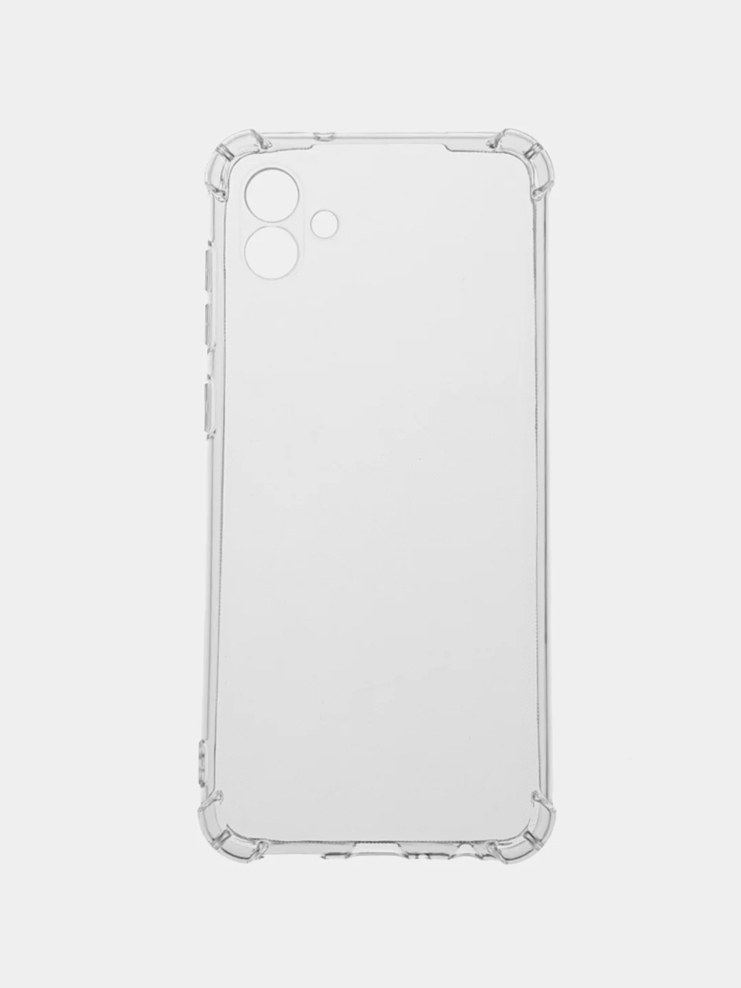 Прозрачный чехол для Samsung Galaxy A04 4G / Самсунг Галакси А04 прозрачный и черный