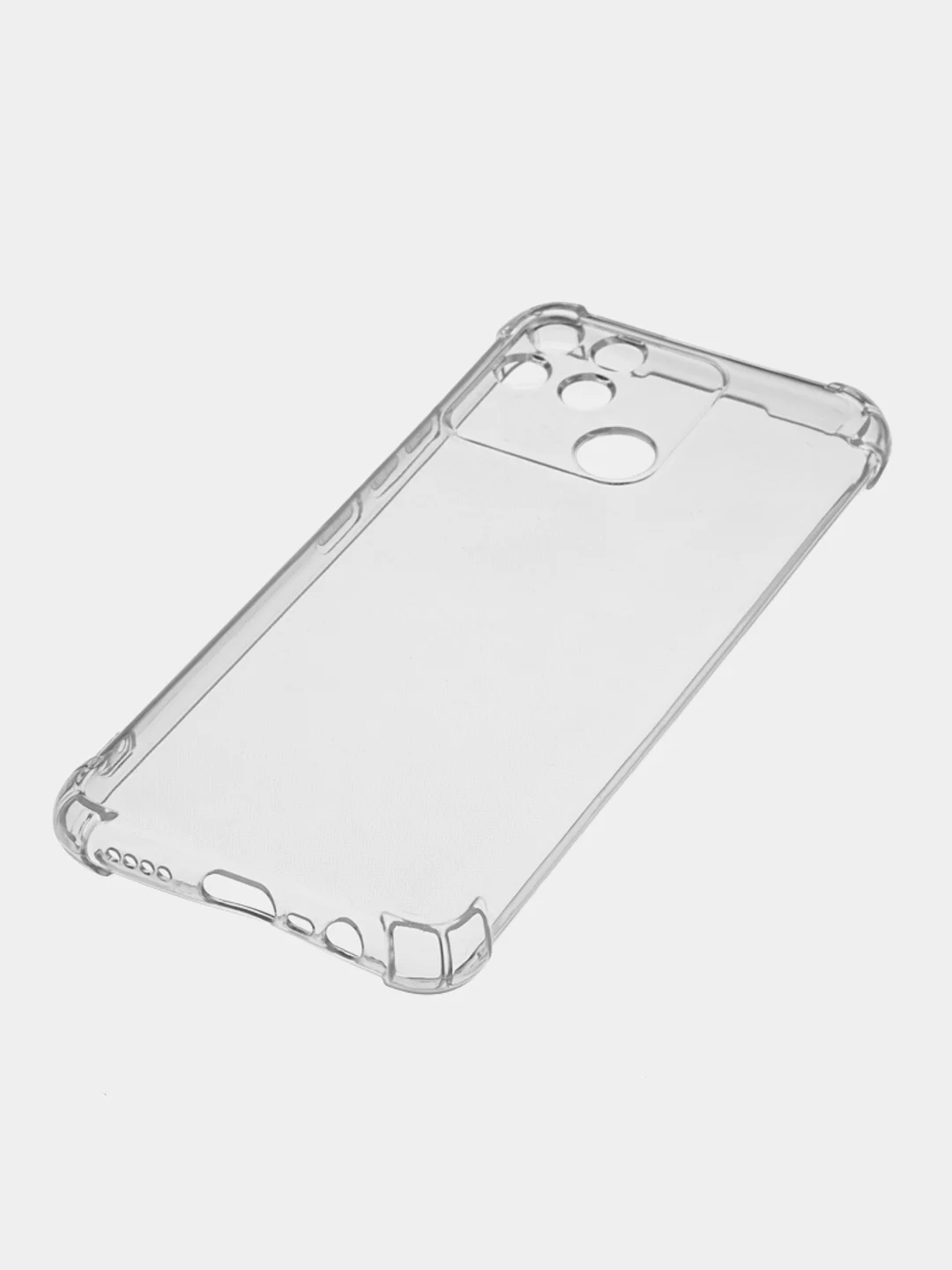Прозрачный чехол Realme NARZO 50A силиконовый (Реалми НАРЗО 50А)