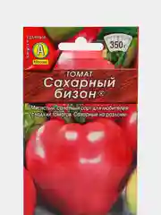 Семена Томат "Сахарный бизон" крупноплодный салатный сладкий для теплиц и открытого грунта