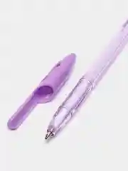 Сиреневый синяя шариковая ручка "Pastel"