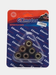 Ролики вариатора Ямаха JOG-50, 2T Stels-50 1E40QMB, грузики 8,5 г, 15 х 12 мм, 6 штук