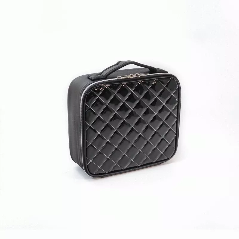Профессиональный кейс визажиста Calmi Diamond Black (размер 25*10*23 см)
