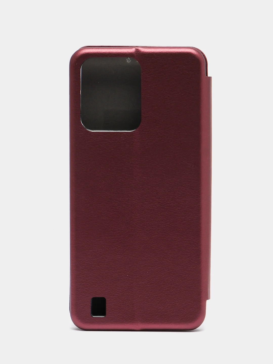 Багровый чехол-книжка для Realme C31 (Реалми С31)