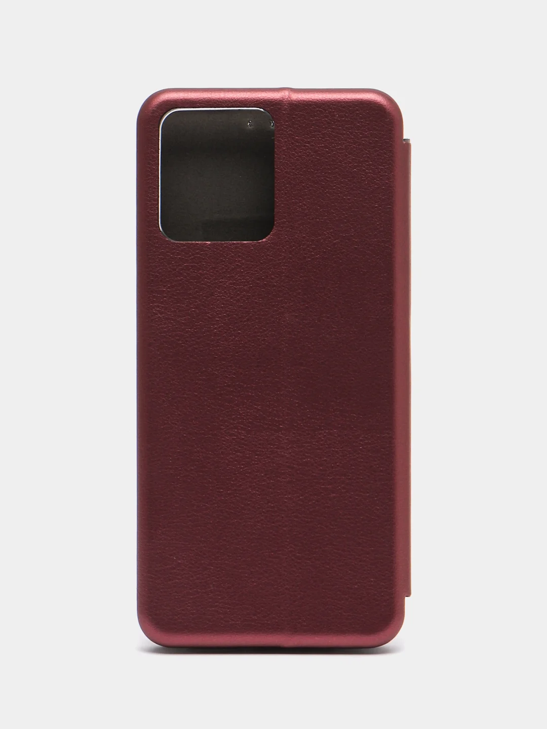 Багровый чехол-книжка Realme C30/ C30S / Realme 50i PRIME (Реалми С30/ С30С / 50И Прайм)