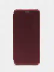 Багровый чехол-книжка Realme C30/ C30S / Realme 50i PRIME (Реалми С30/ С30С / 50И Прайм)