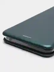 Зеленый чехол-книжка для Realme C31 (Реалми С31)
