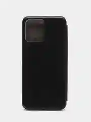 Черный чехол-книжка Realme C30/ C30S / Realme 50i PRIME (Реалми С30/ С30С / 50И Прайм)