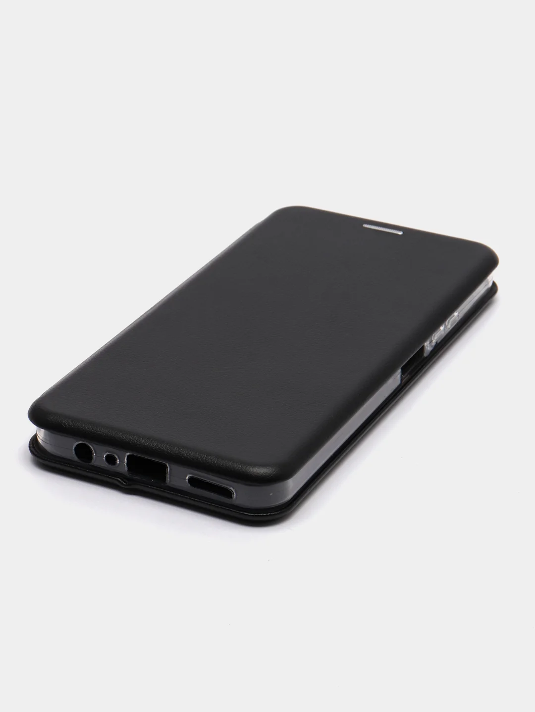 Черный чехол-книжка Realme C30/ C30S / Realme 50i PRIME (Реалми С30/ С30С / 50И Прайм)