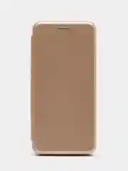 Золотой чехол-книжка Realme C30/ C30S / Realme 50i PRIME (Реалми С30/ С30С / 50И Прайм)