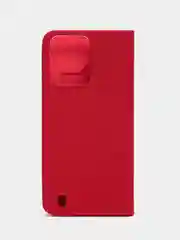 Красный чехол-книжка LUX для Realme C31