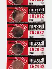 Батарейка Maxell CR2032 литиевая 3V