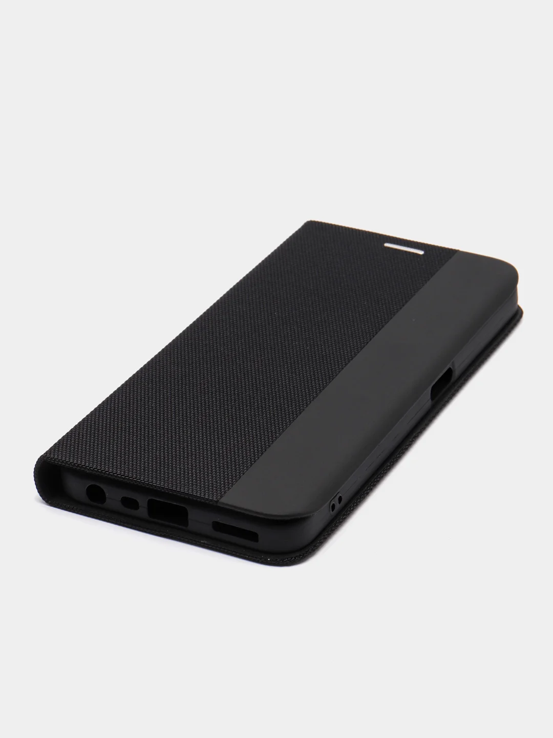 Черный чехол-книжка для Realme C35