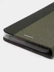 Зелёный хаки чехол-книжка для Realme C35