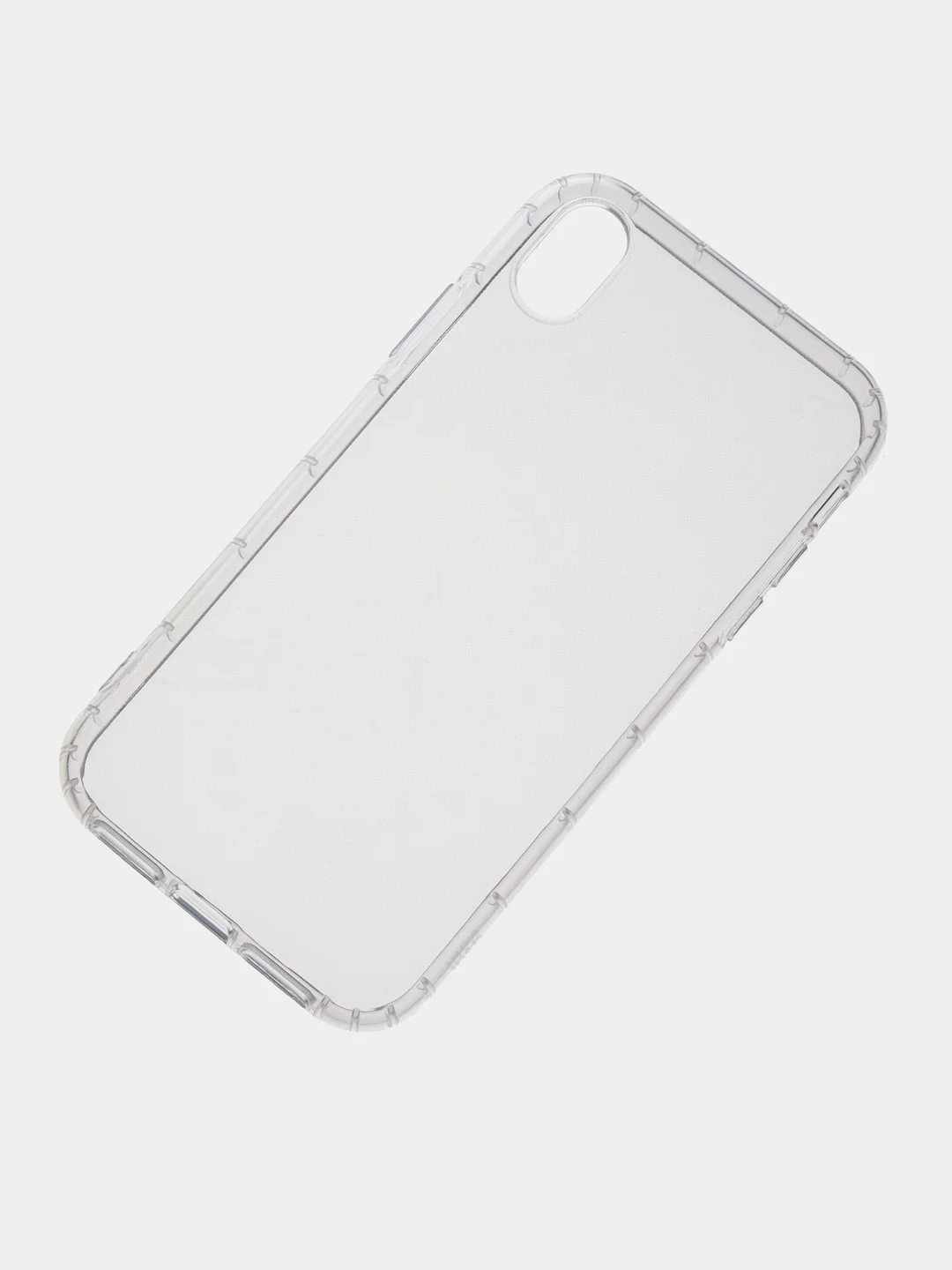 Белый чехол прозрачный для iPhone XR, 11, 11 Pro/Promax, 12, 12 Pro/Promax, 13, 13 Pro/Promax