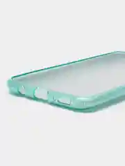 Бирюзовый чехол блестящий Samsung Galaxy A50, A30S, A50S накладка с блёстками Самсунг А50