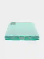 Бирюзовый чехол блестящий Samsung Galaxy A50, A30S, A50S накладка с блёстками Самсунг А50