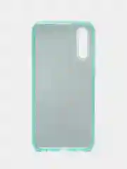 Бирюзовый чехол блестящий Samsung Galaxy A50, A30S, A50S накладка с блёстками Самсунг А50