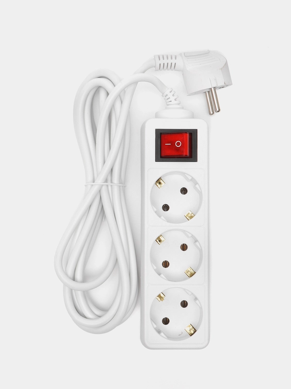 Удлинитель с выключателем Perfeo Powermate, 3 розетки