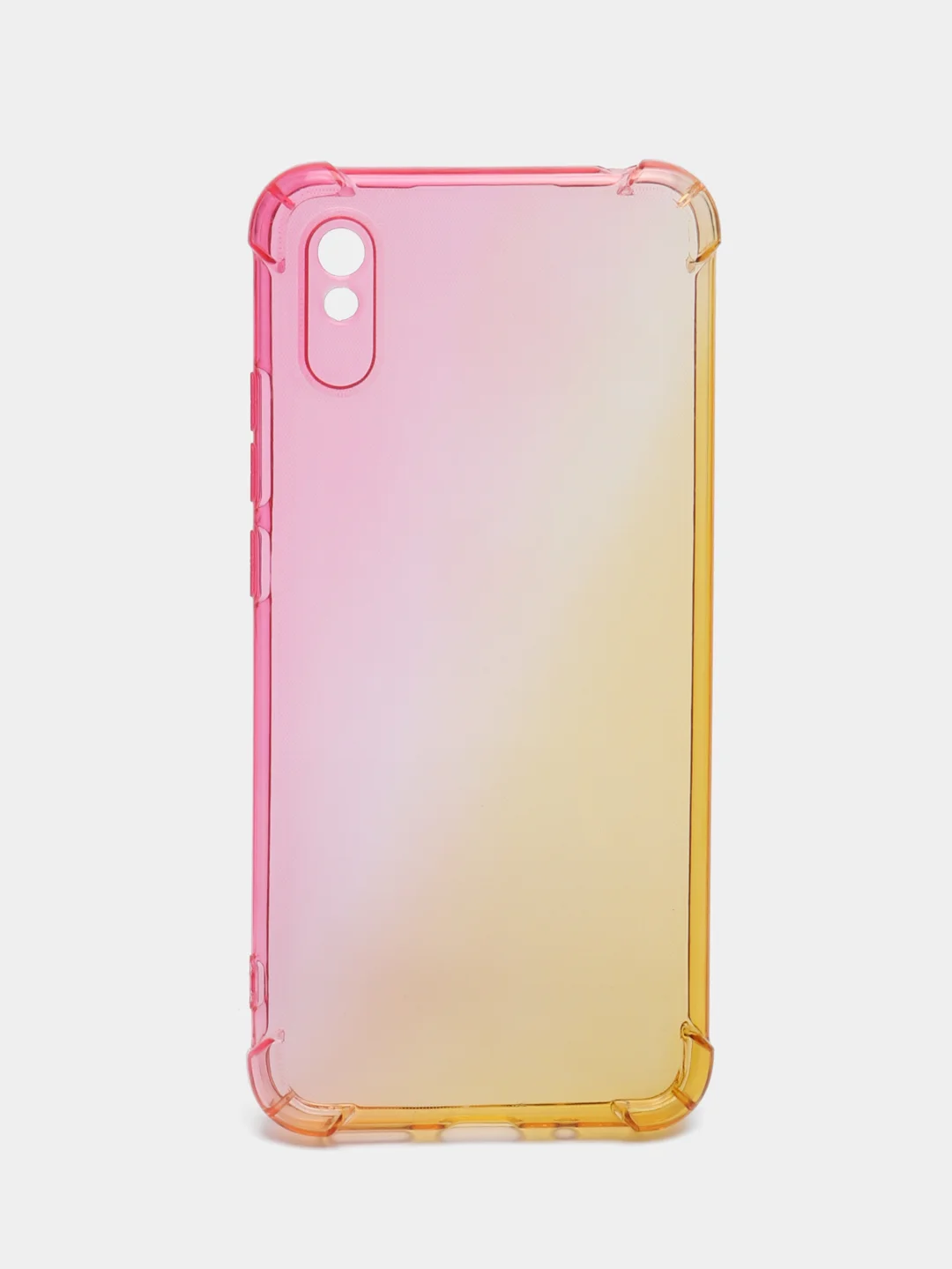 Желтый чехол градиентный Xiaomi Redmi Note 8/8T/9/9T/9A/7/7A/8A/10/11/9C/10C Pro/K40