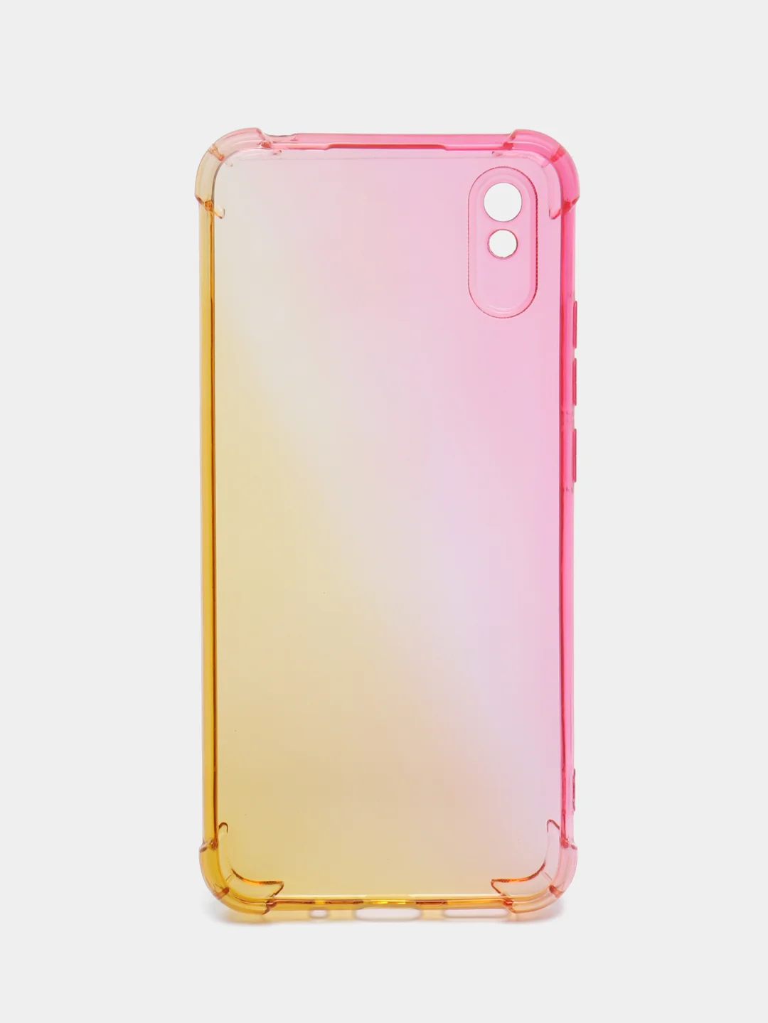 Желтый чехол градиентный Xiaomi Redmi Note 8/8T/9/9T/9A/7/7A/8A/10/11/9C/10C Pro/K40