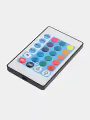 Светодиодная гирлянда, лента РГБ с пультом, RGB, 5 м
