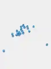 Светло-жёлтый бисер стеклянный 10/0, 2.3 мм, разноразмерный, мелкий