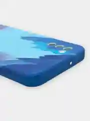 Багровый чехол Samsung Galaxy A03s (Самсунг Галакси А03с), силиконовый