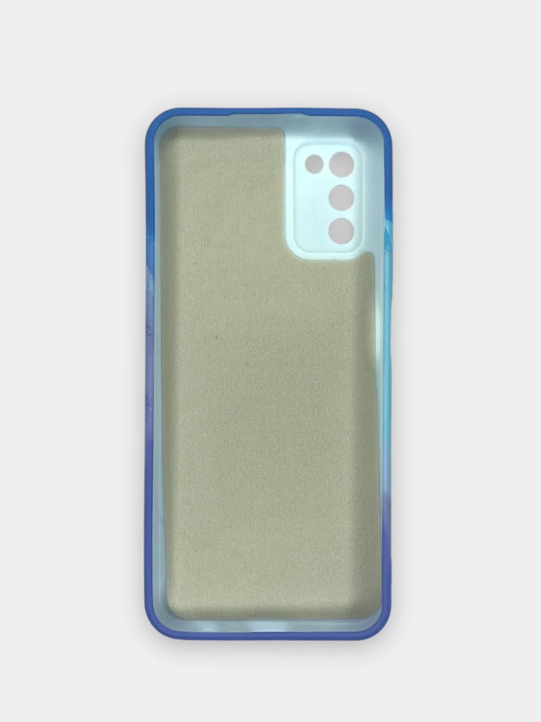 Багровый чехол Samsung Galaxy A03s (Самсунг Галакси А03с), силиконовый