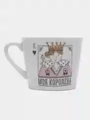 Кружка с ложкой "Моя королева", 180 мл