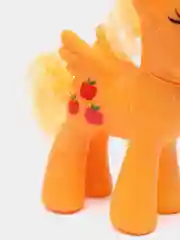 Оранжевый пони единорожка